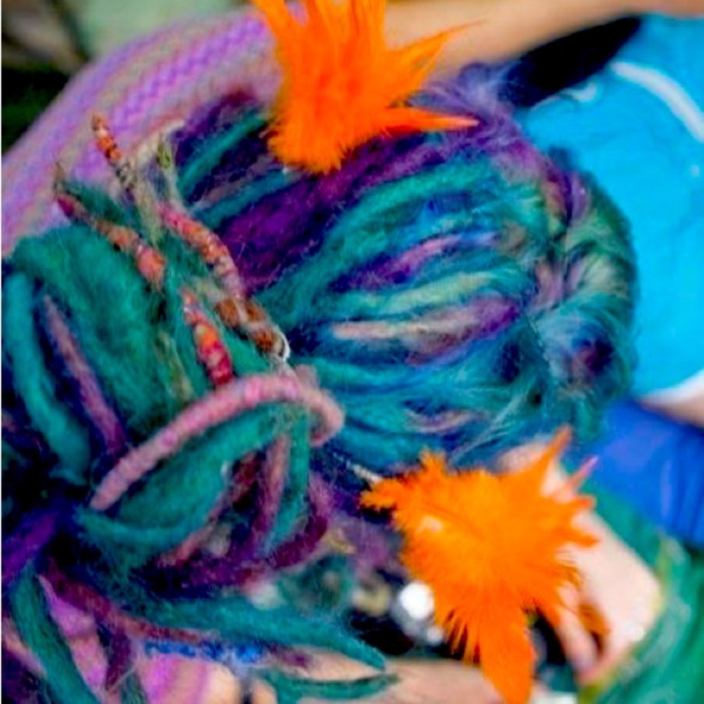 14inch human hair dreadlocks tracks